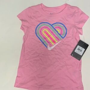 Girls pink Nike shirt